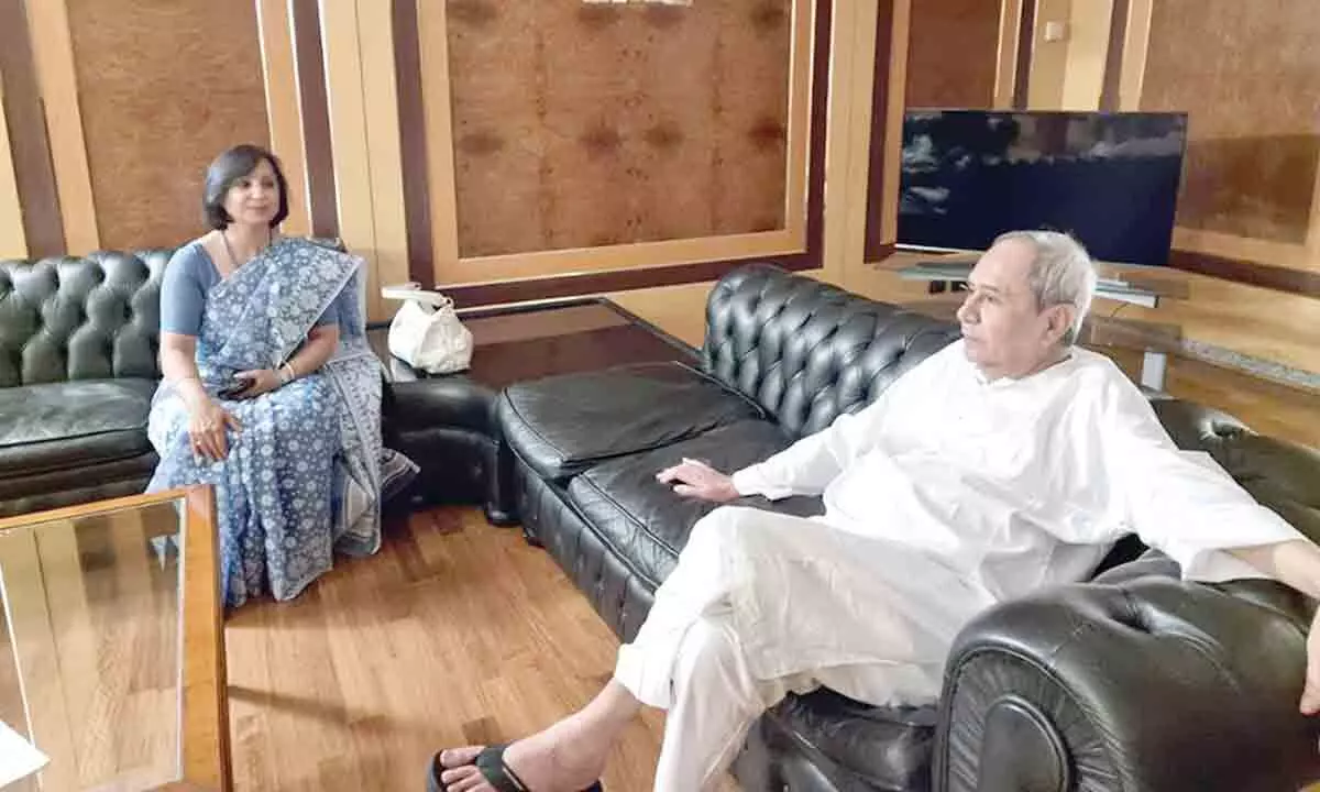 Odisha Chief Minister Naveen Patnaik reached Italy capital Rome along with a high-level delegation on Monday.