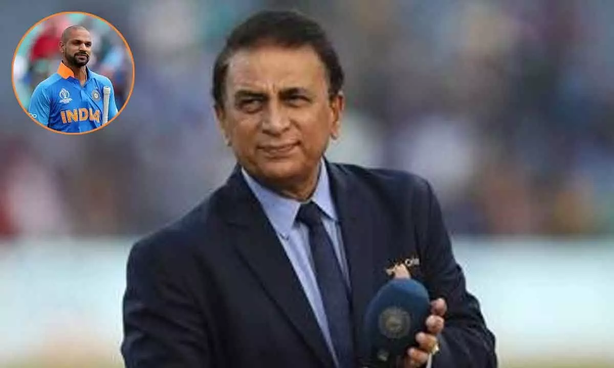Shikhar Dhawan not in Indias T20 World Cup plans, says Sunil Gavaskar