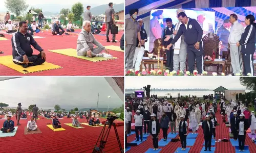 Yoga Day celebrations begin across Jammu and Kashmir