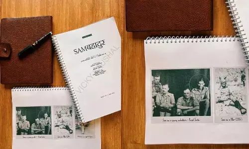 Vicky Kaushal Begins His Prep For Meghna Gulzars Sam Bahadur Movie