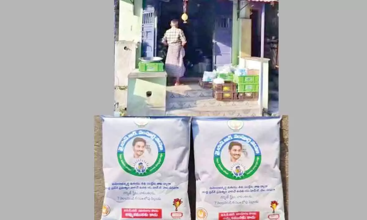 Free milk packets of Andhra Pradesh government for pregnant women, lactating mothers and children aged 7-72 months the under ‘YSR Sampoorna Poshanam’ scheme are being sold in Paralakhemundi, Garabandha, Kasinagar and some other places in Gajapati district.