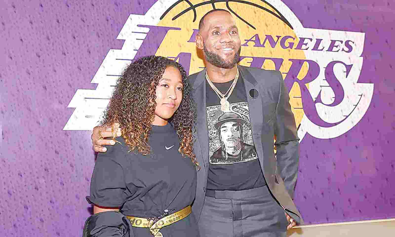 Naomi Osaka and LeBron James team up for entertainment venture - Los  Angeles Times