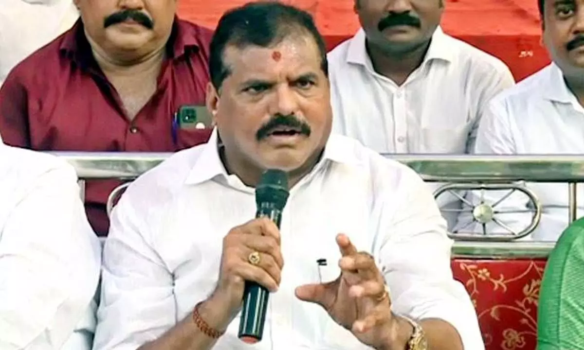 Education Minister Botsa Satyanarayana