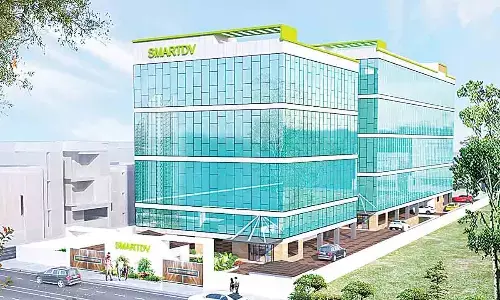 The proposed twin towers of SmartDV unit in Chittoor district