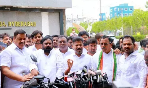 Telangana Congress chief Revanth Reddy
