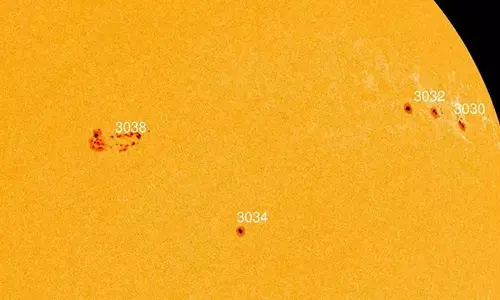Massive Sunspot Has Grown To Be Twice The Size Of Earth