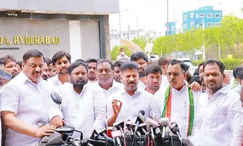 Secbad station violence case: Revanth meets a few accused at prison