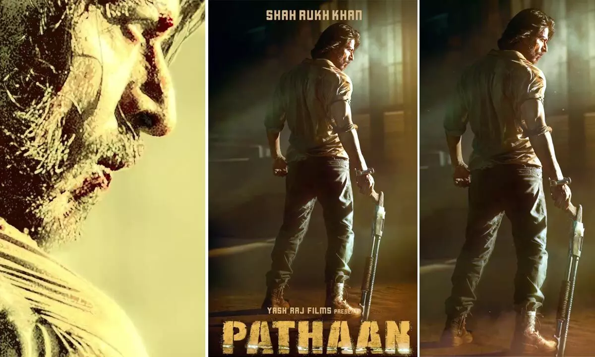 Shah Rukh Khan’s Raw And Rugged First Look Poster From Pathaan Is Out