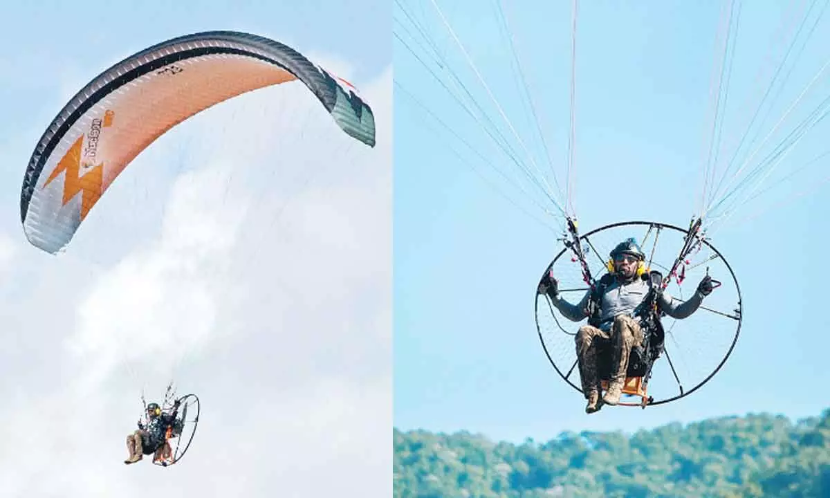On the wind: Hyderabadi breaking boundaries to scale heights