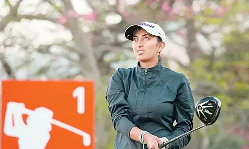 Indian golfer Aditi Ashok