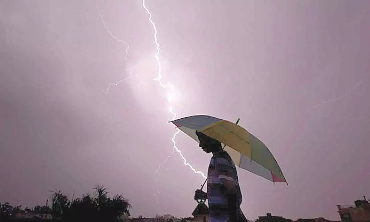 1,700 died due to lightning in 10 years in Jharkhand