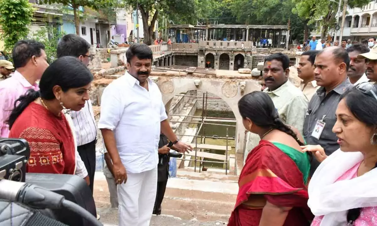 Officials told to complete Bansilalpet Stepwell works by Aug 15
