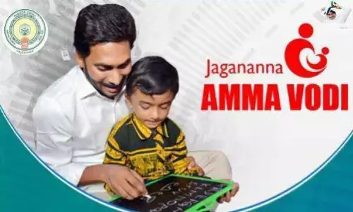 YS Jagan releases Rs 6595 into accounts of mothers under Amma Vodi