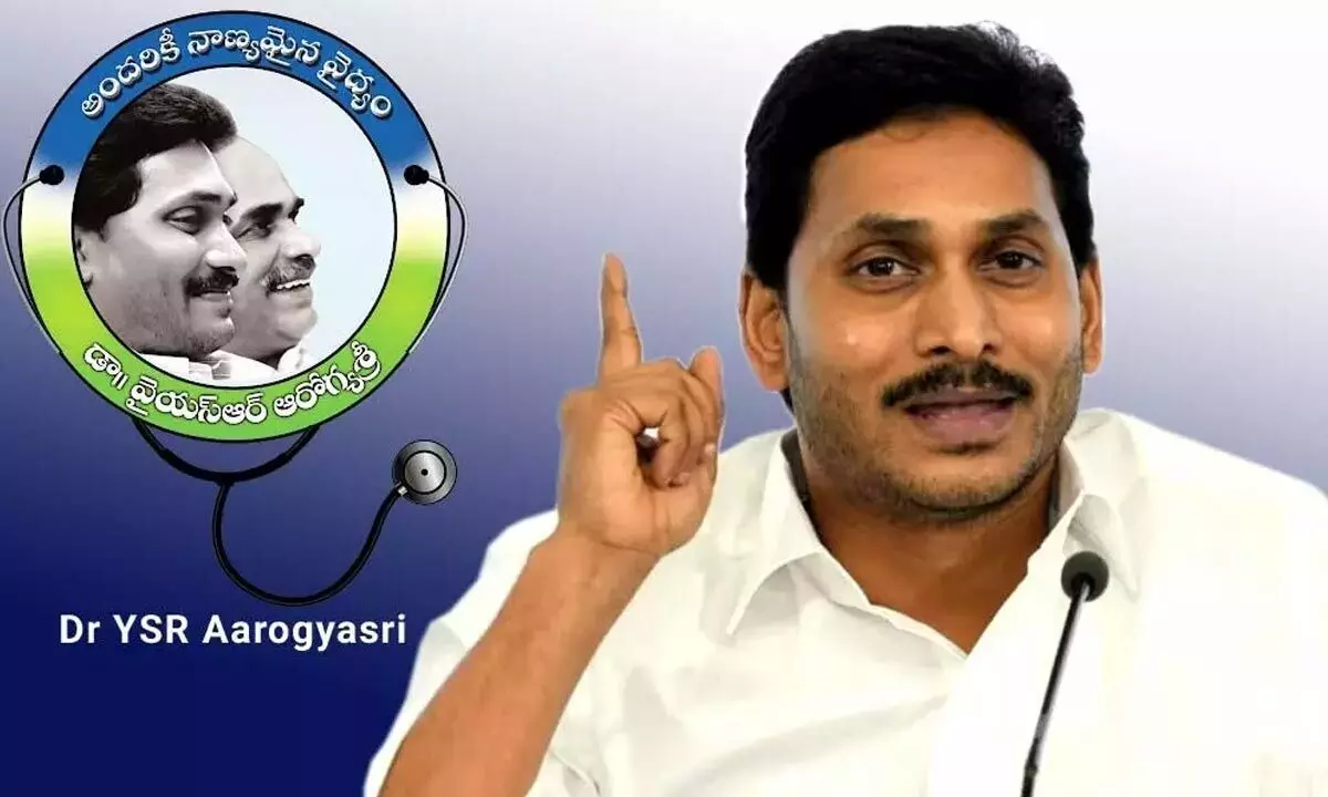 YS Jagan directs officials to strengthen YSR Aarogyasri services