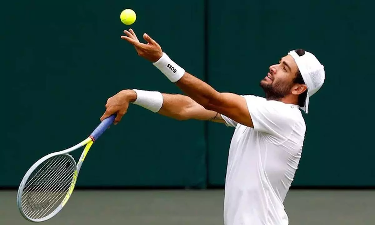 Last years runners-up Matteo Berrettini withdraws after testing positive for covid-19