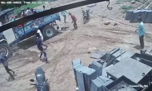 Tractor mows down 2 students, 1 battling for life