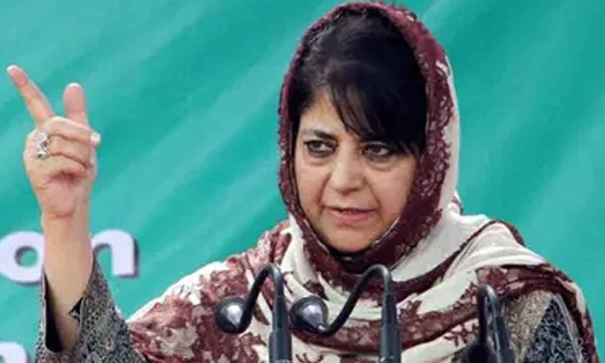 BJP turning Kashmir into Afghanistan: Mehbooba Mufti