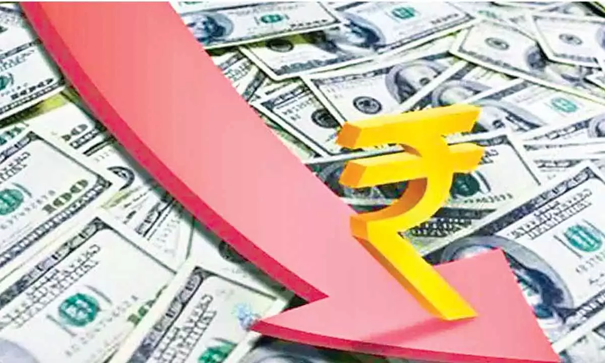 Rupee nosedives to a record low of 79.03/$