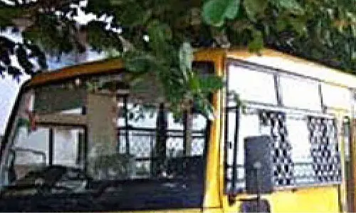 School bus for representational purpose.