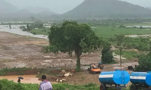 Off-Shore reservoir at Regulapadu village in Palasa mandal