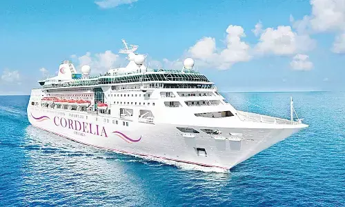 Parking slot delay leaves cruise at sea