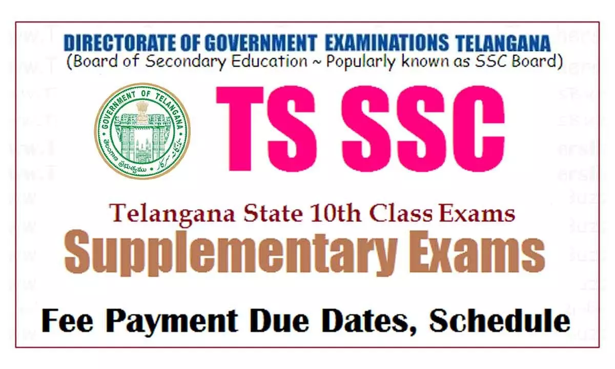 Telangana: SSC Supplementary Exams from August 1, last date for payment of fee is July 18