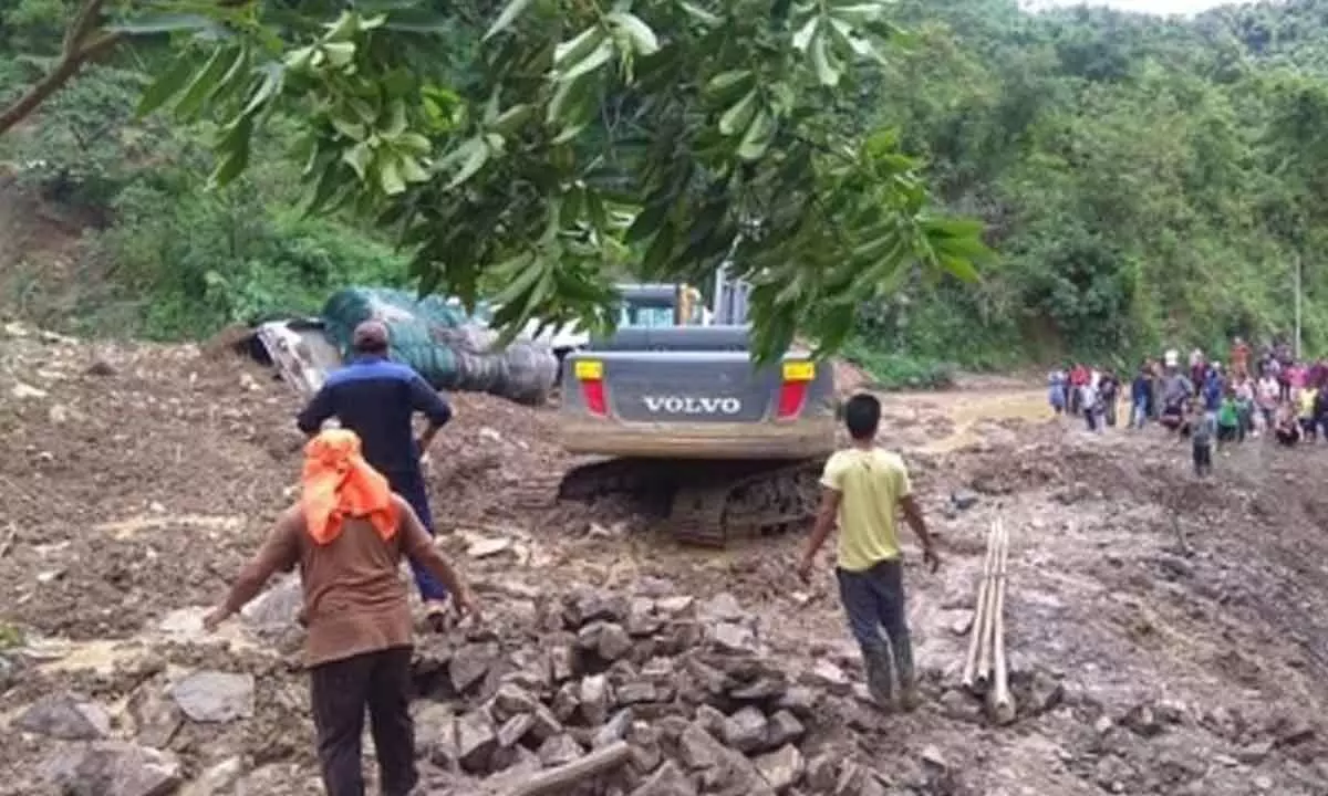 Dozens buried in massive Manipur landslide, rescue on