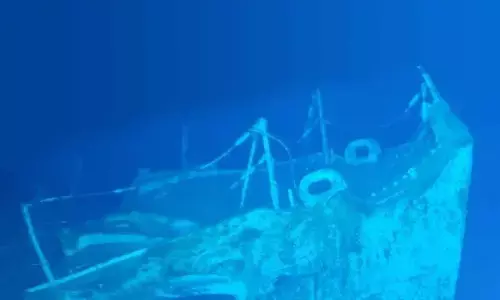 The USS Samuel B. Roberts. (© Caladan Oceanic/Victor Vescovo/Twitter)