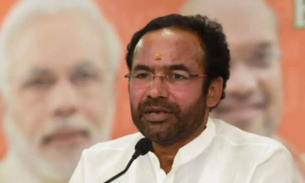 Union Minister for tourism & culture G Kishan Reddy