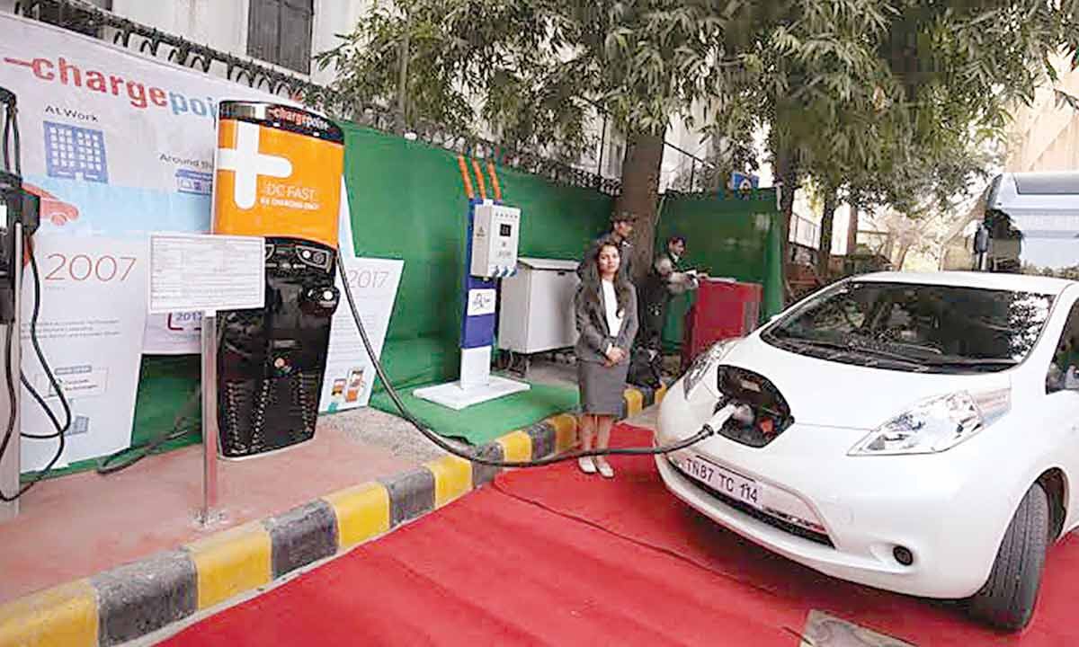 Hyderabad Over 300 EV charging stations set to dot city