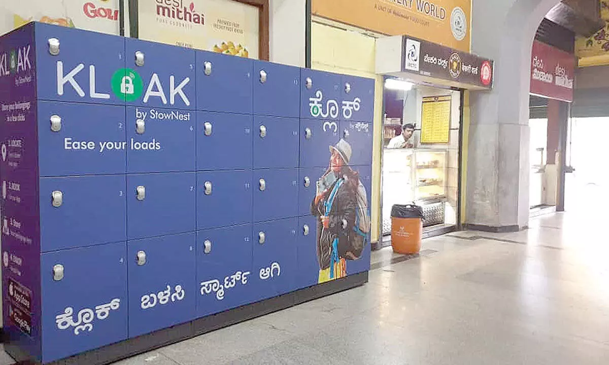 Bengaluru Railway stations set up digital smart lockers