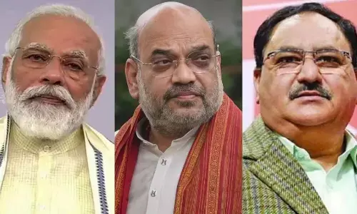 Narendra Modi, Amit Shah, JP Nadda