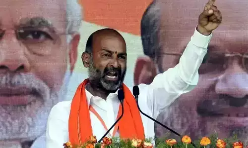 Telangana BJP president Bandi Sanjay