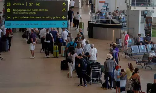 Dozens of flights canceled cause chaos at Lisbon airport