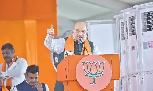 KCR has no chinta of janta, says Amit Shah