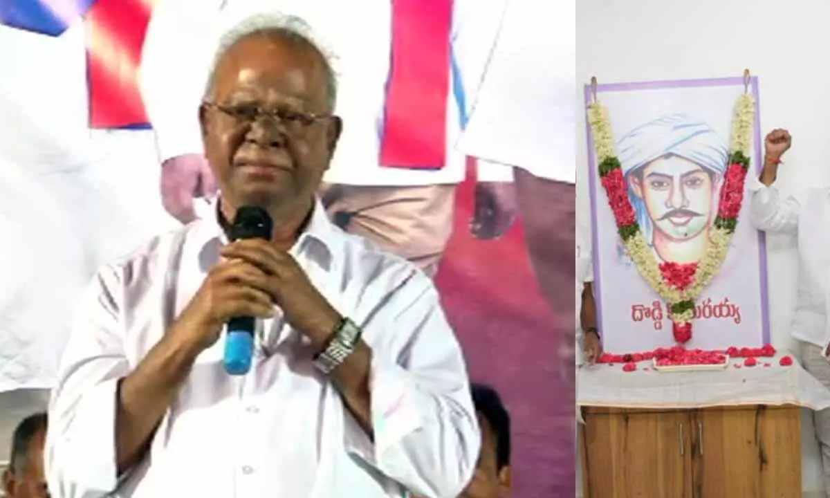 Puvvada pays tributes to Doddi Komaraiah