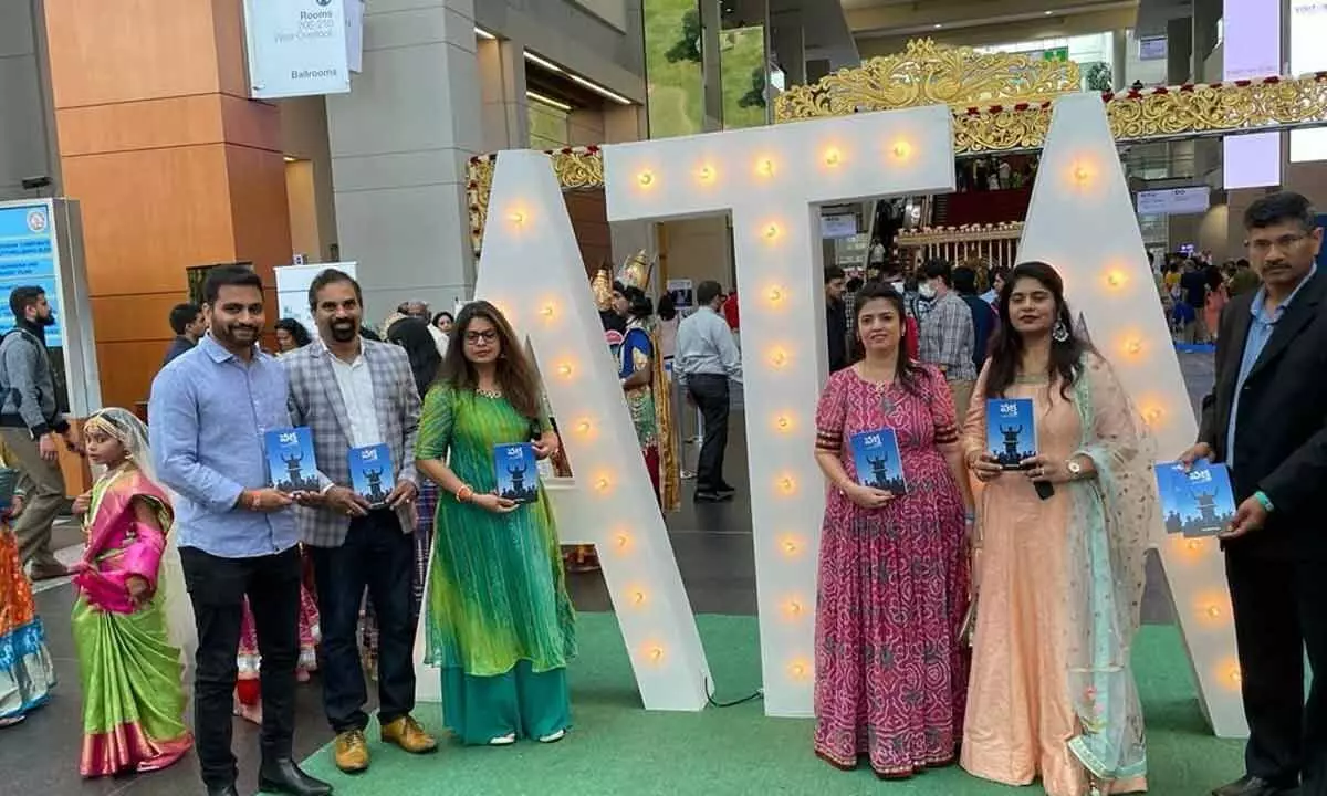 ‘Vaktha book’ on public speaking launched at ATA meet in US