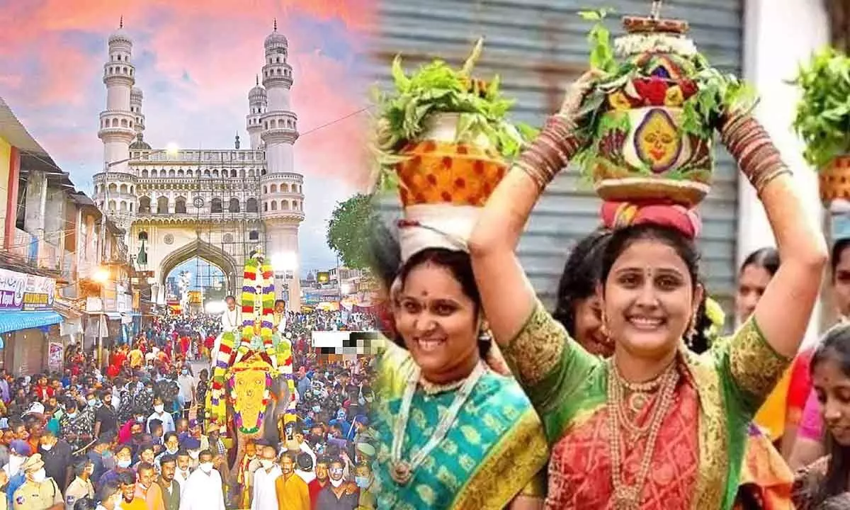 Hyderabad: Elephant Gaja Lakshmi to add zing to Old City Bonalu procession