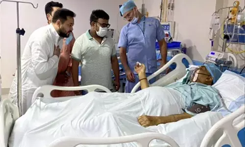 Lalu Prasads health improving, says Tejashwi Yadav