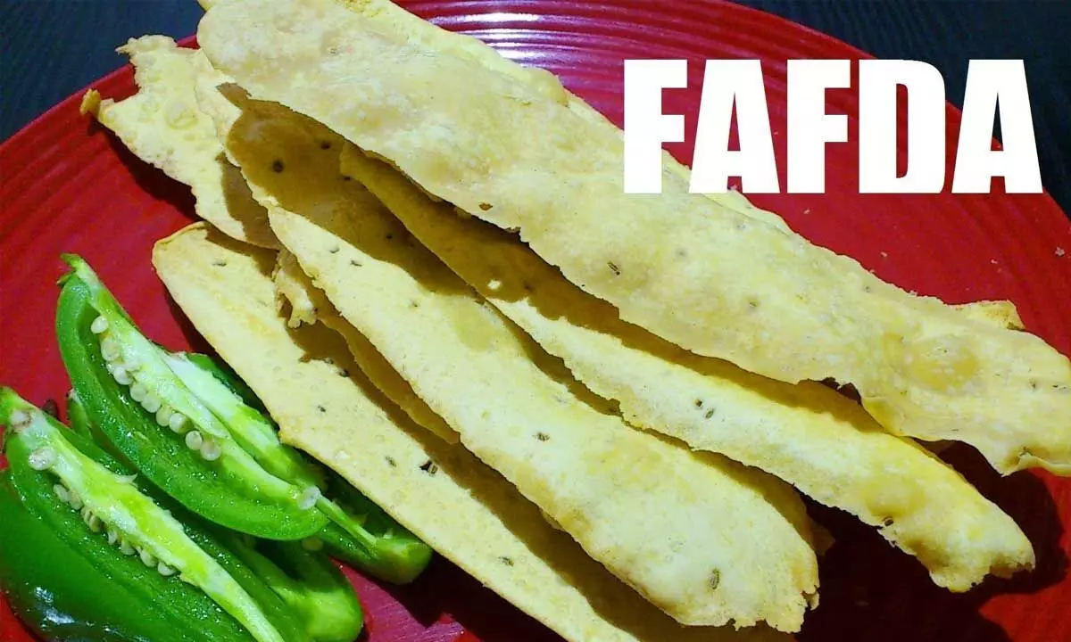 In Gujarati community, Fafda is most popular and favorite snack.