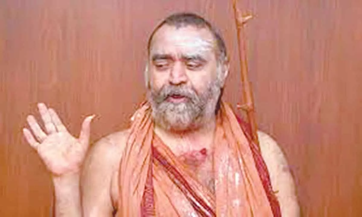 Kanchi Kamakoti Peetam pontiff Jagadguru Sankara Vijayendra Saraswathi Swamigal