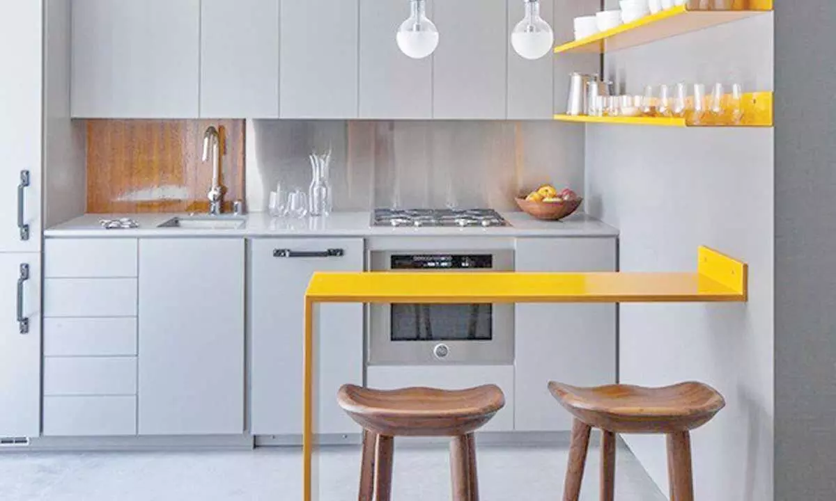 How to save space in studio kitchens