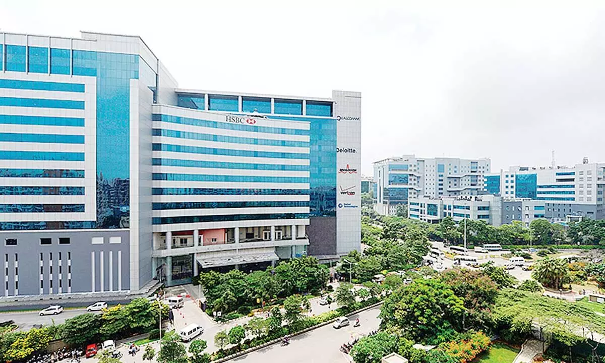 Over 90% Grade A office space in West Hyderabad