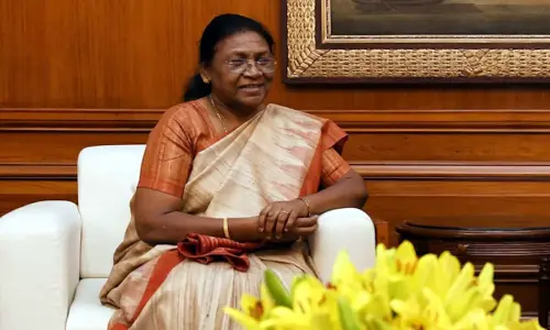 National Democratic Alliance (NDA) presidential candidate Draupadi Murmu