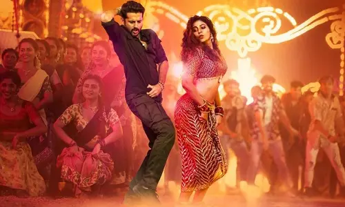 The Promo Of The Anjali And Nithiin’s ‘Ra Ra Ready’ From Macherla Niyojakavargam Is Out