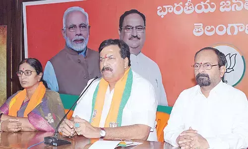 TRS, Congress spreading false propaganda: Ponguleti Sudhakar Reddy