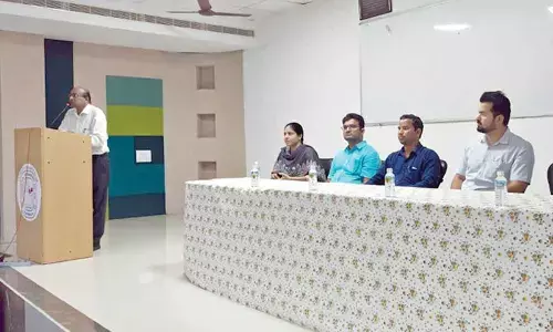 At VR Siddhartha Engineering College, Kanuru on Friday