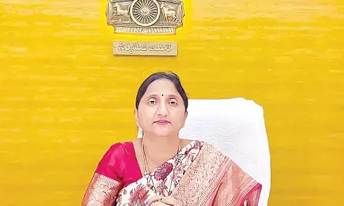 District Collector K Madhavi Latha