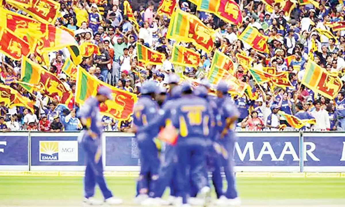 Cricket is a welcome distraction for Sri Lankans in crisis