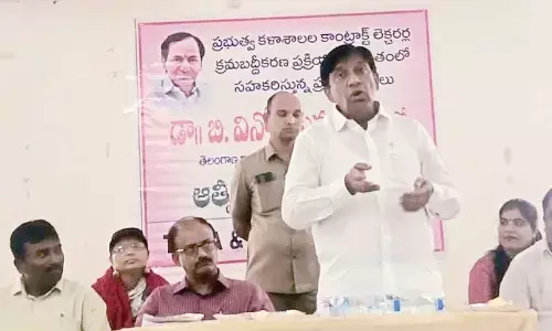 Exercise for regularisation of contract lecturers has begun: Vinod Kumar